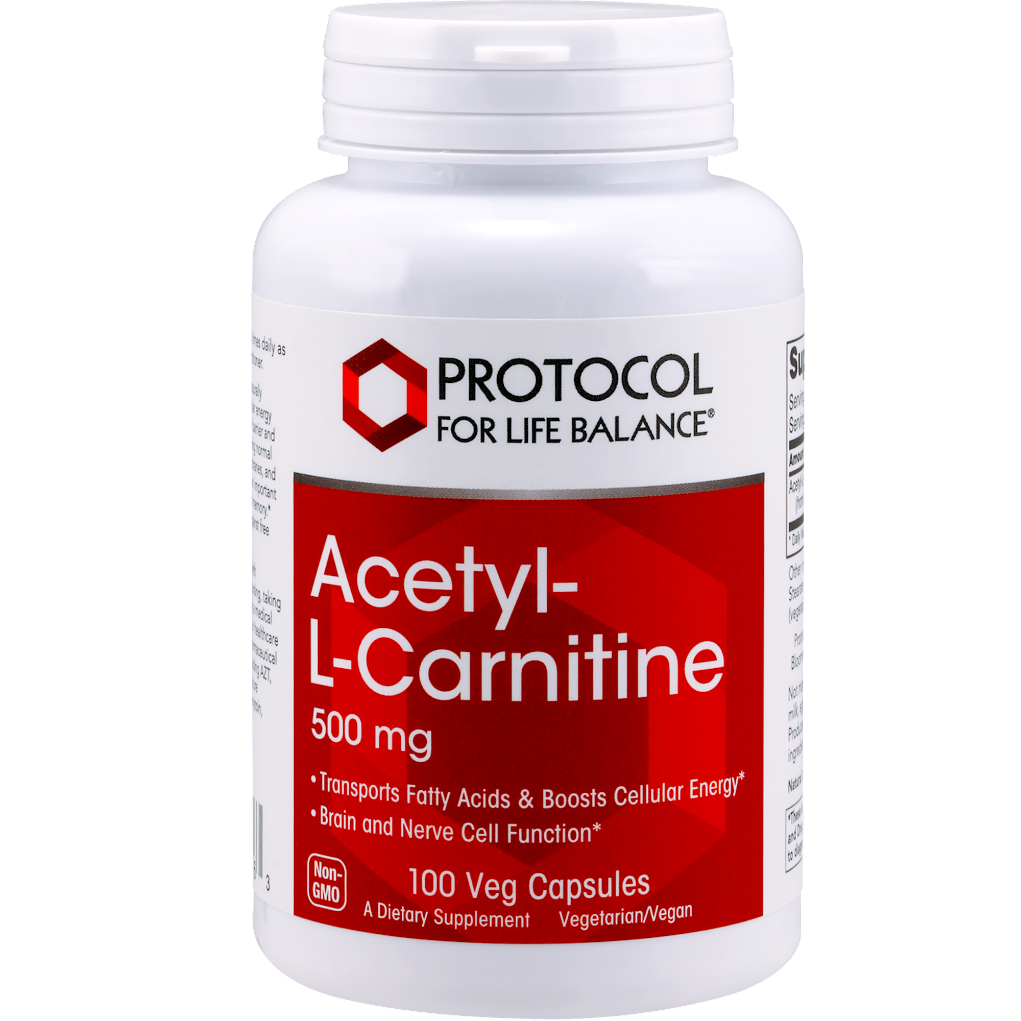 Acetyl-L-Carnitine 500 mg 100 caps