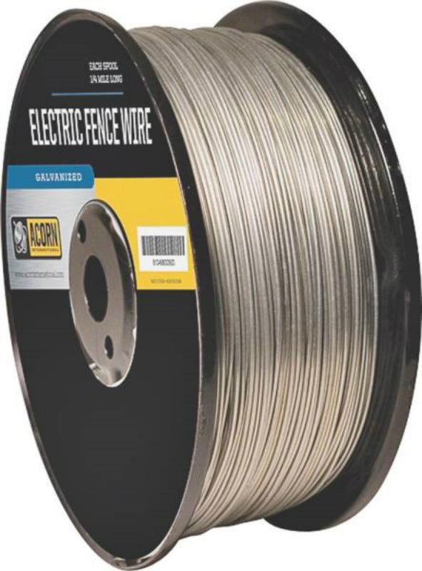 Acorn EFW1412 Galvanized Electric Fence Wire, 14 Gauge